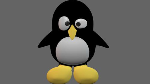small simple tux