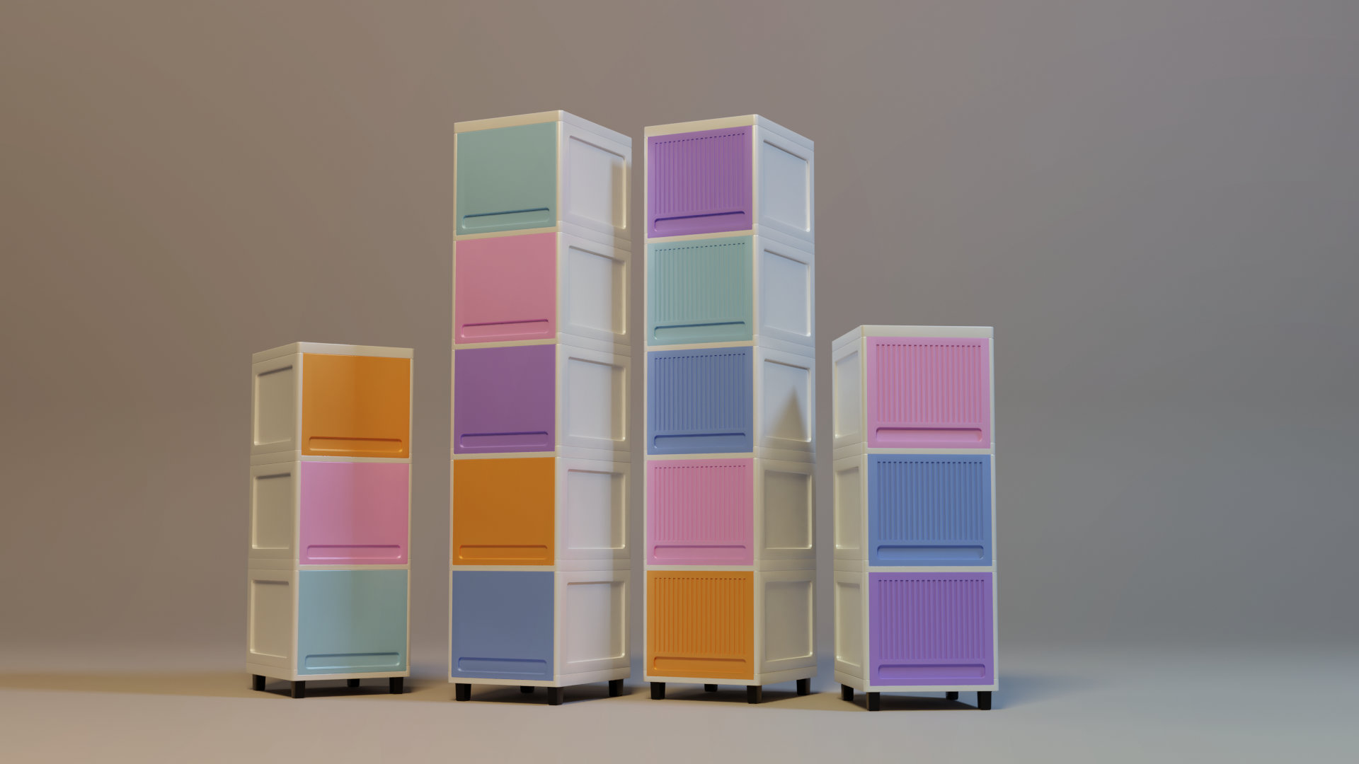 Plastic Cupboard for Bedroom