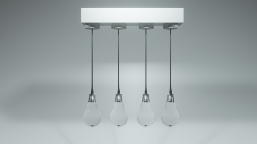 Modern Lamp (photorealistic)