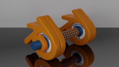 Blender-Dumbbell 2.8