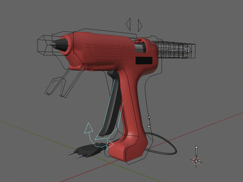 Glue Gun Zi 8002 (Rigged)
