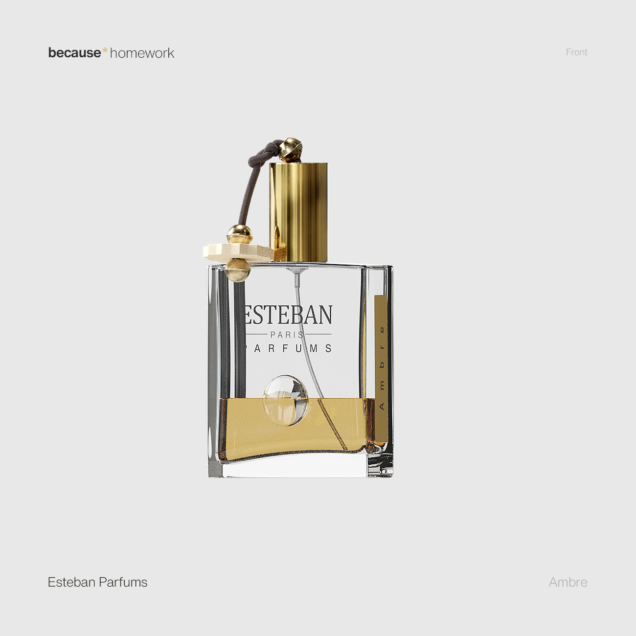 Esteban Paris Ambre Perfume Bottle