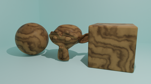 Procedural Wood Material