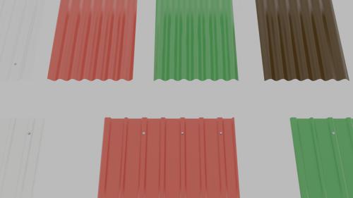 Metal Roof Material