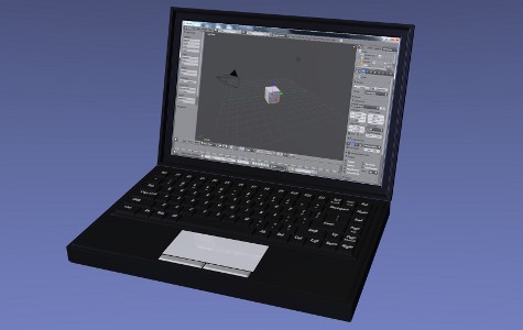 Simple Laptop Computer