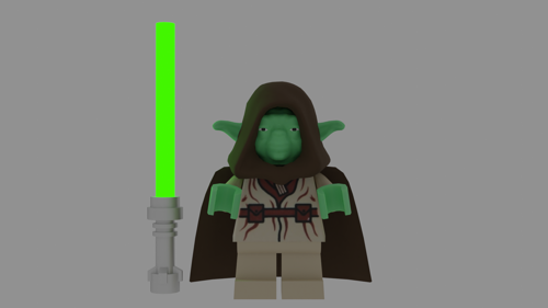 Lego Yoda