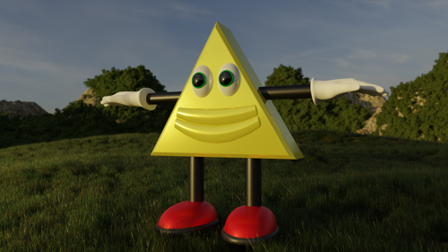 Triangle Dancing Guy