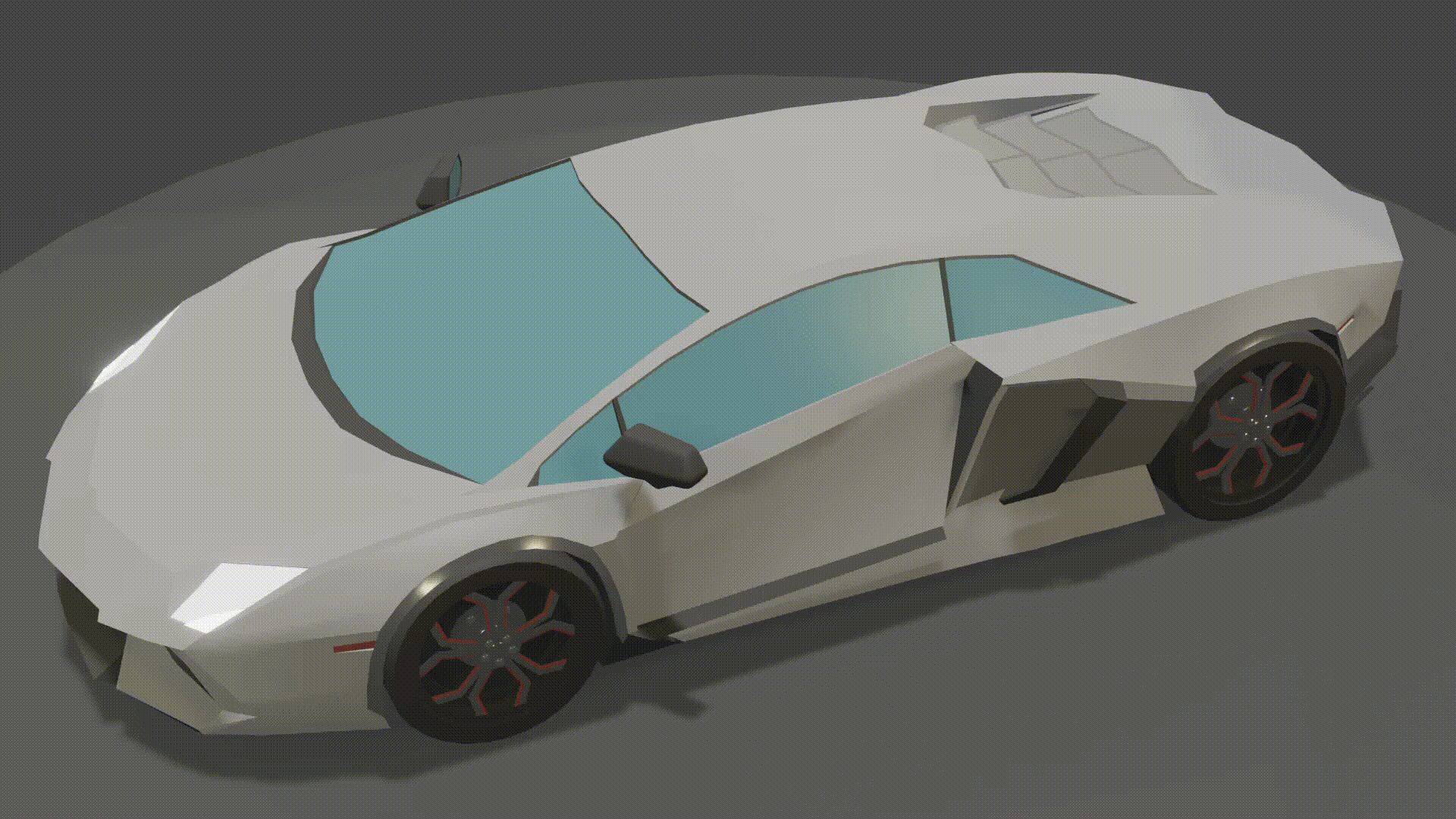 A Lamborghini