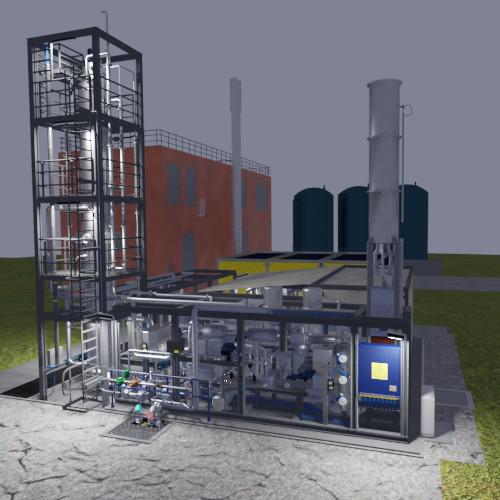 Power to gas construction