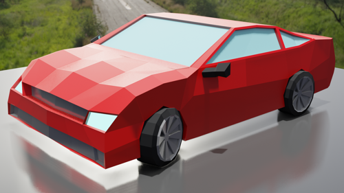 Low Poly Car