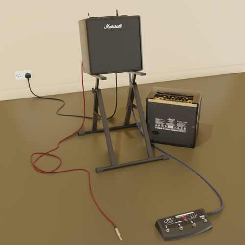 Marshall Code25 and stand