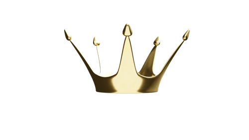 Simple gold crown