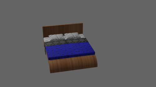 Modern bed