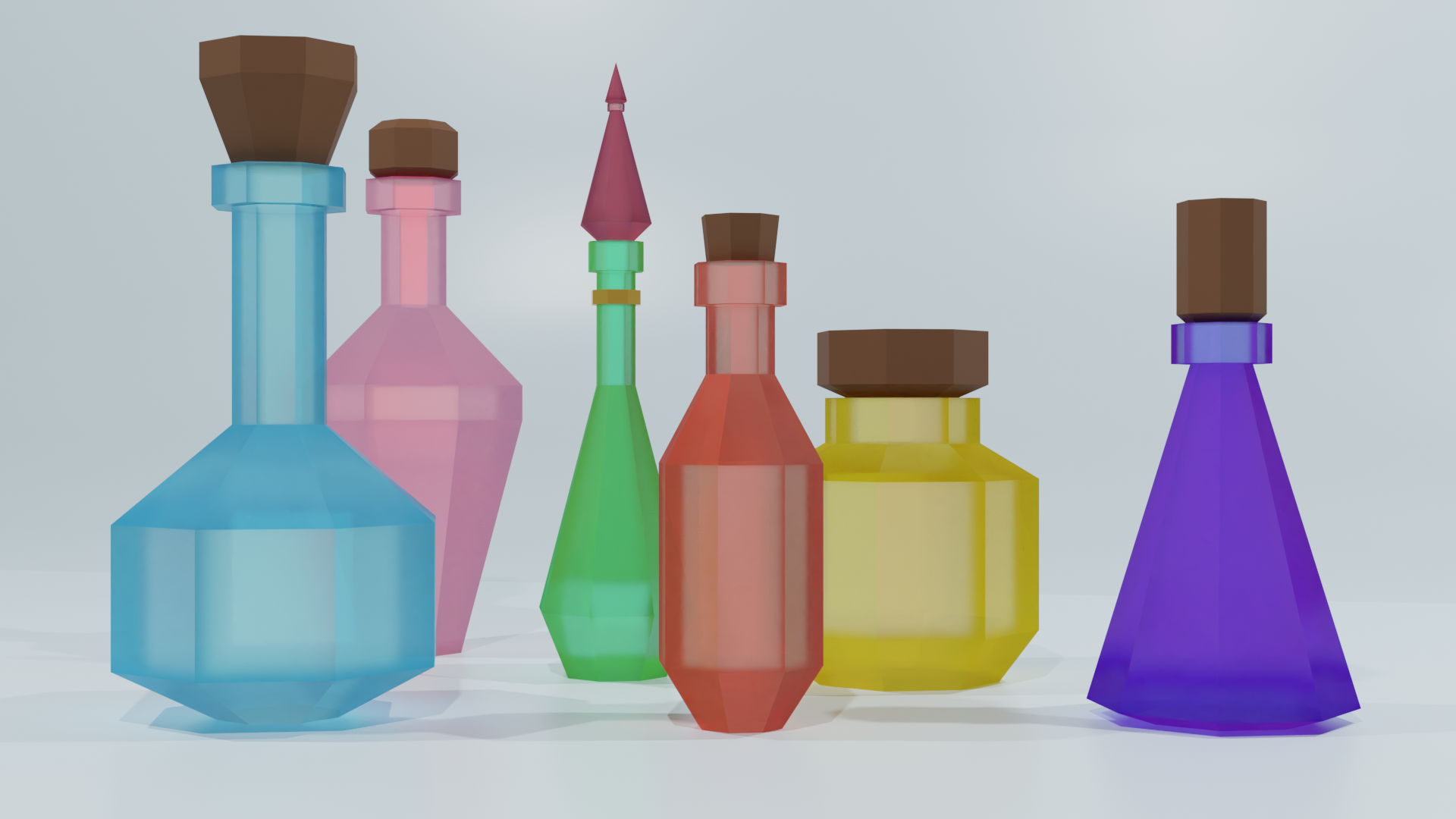 Low Poly Potions