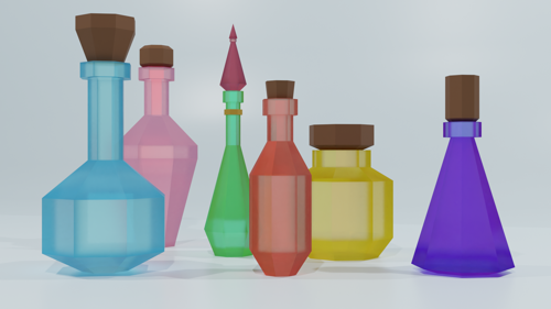 Low Poly Potions
