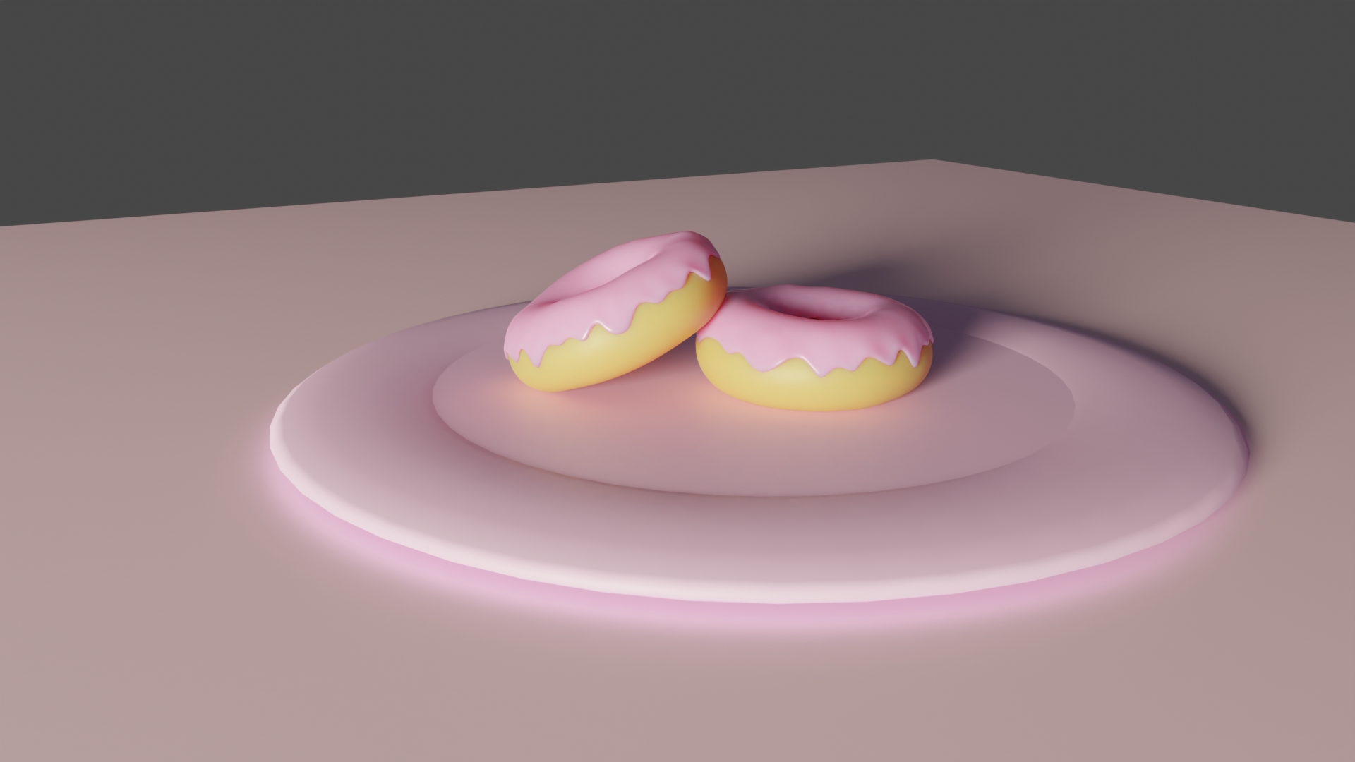 2 donuts