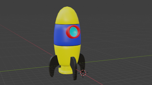 Cartoon Rocket