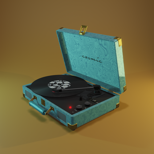 Suitcase Record Player