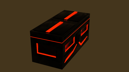 Simple SciFi crate