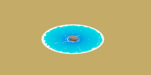 Cartoon Lake