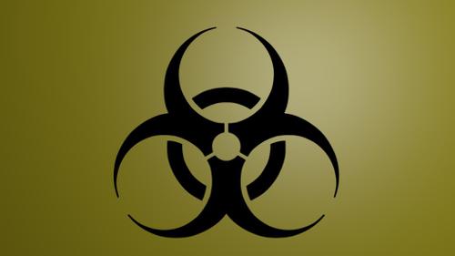Simple biohazard symbol