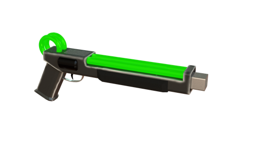 Sci-fi laser gun