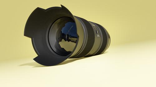 Mostly Procedural - Camera-Objectiv -Blender 2.9