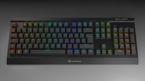 Sharkoon Keyboard (Low Poly)