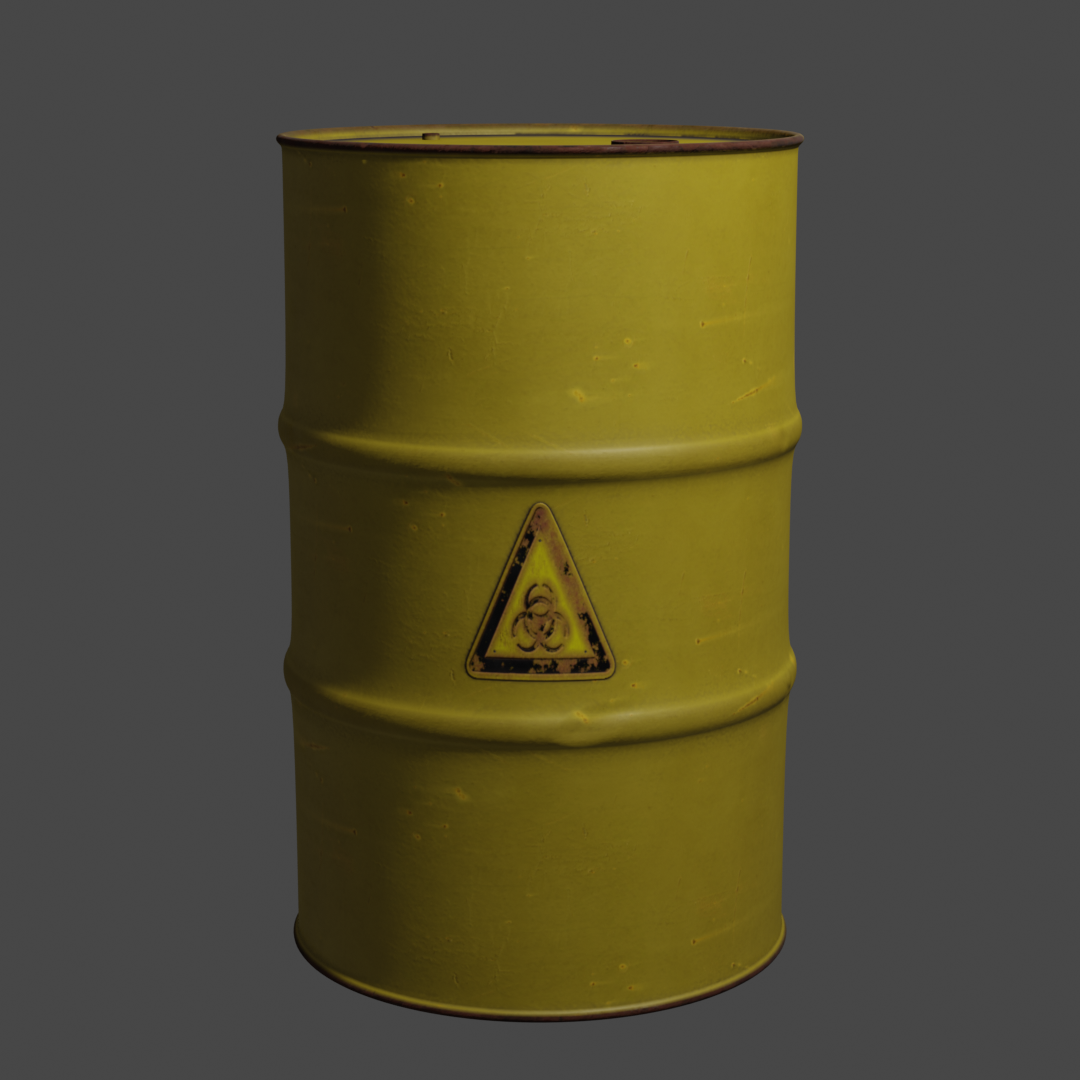 HD Oil Barrel