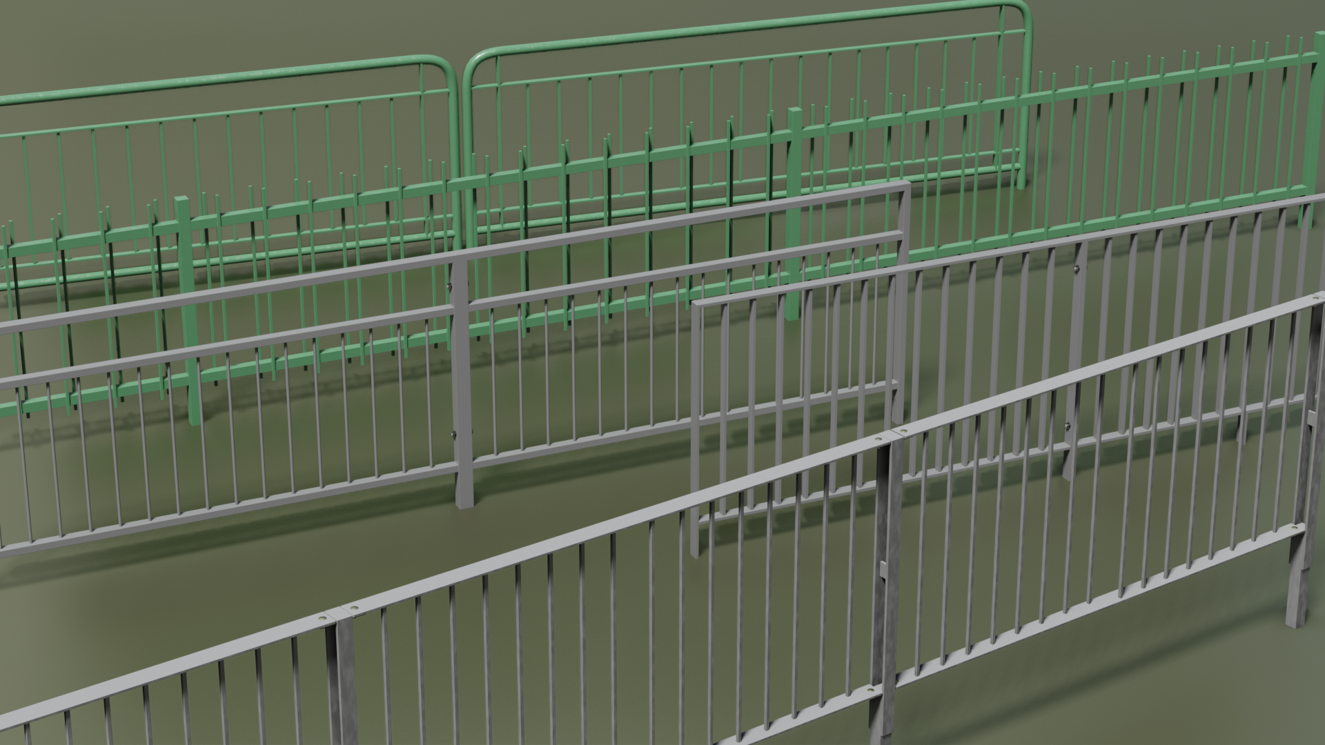 Pedestrian Railings