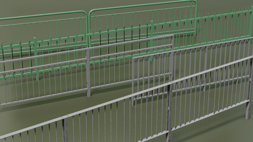 Pedestrian Railings