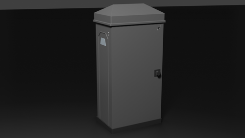 Grey Cabinet #6Basic