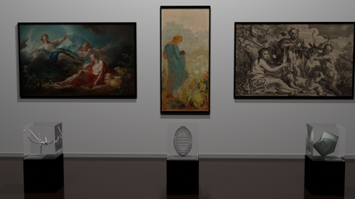 Simple Modern Art Scene