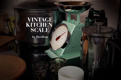 Old / Vintage Kitchen Scale (Scenefiller) by Davilion