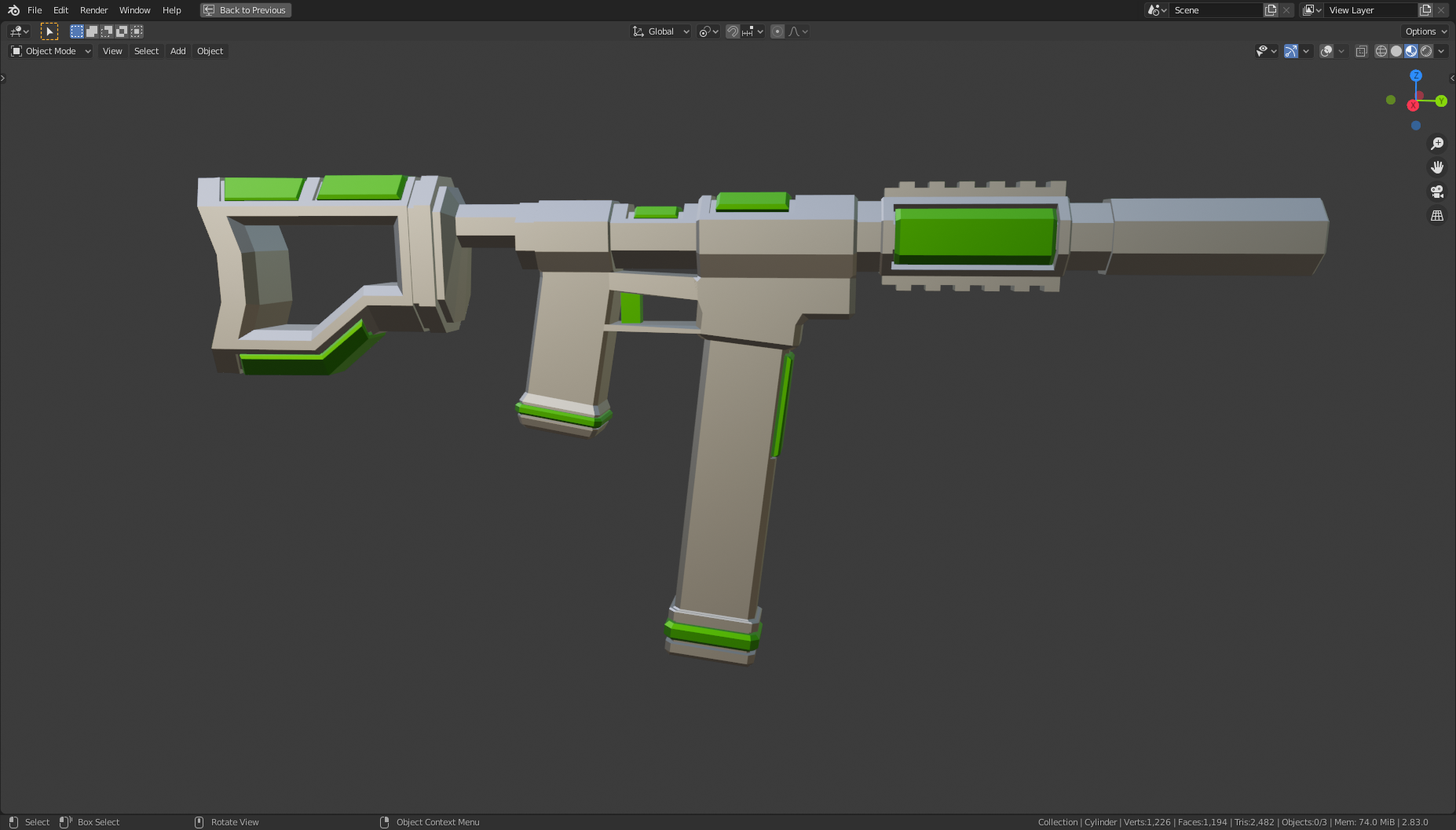 sci fi smg