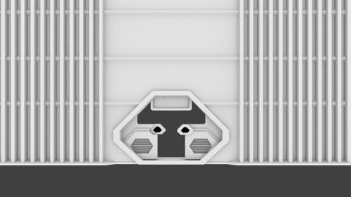 Simple 3-part SF door / gate