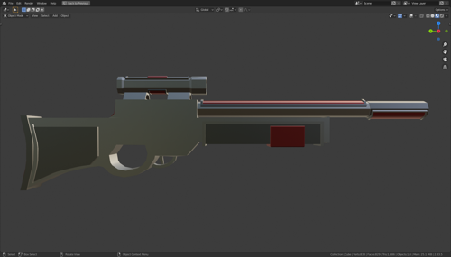 sci fi sniper rifle