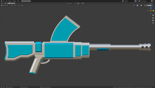sci fi assault rifle