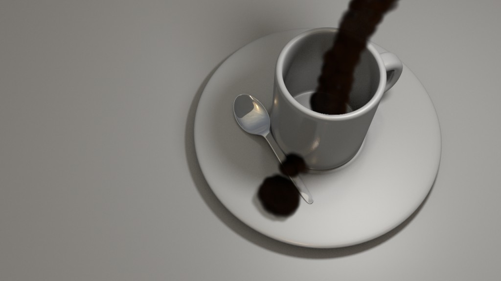 BlenderDiplom Fluid Particles Test #03