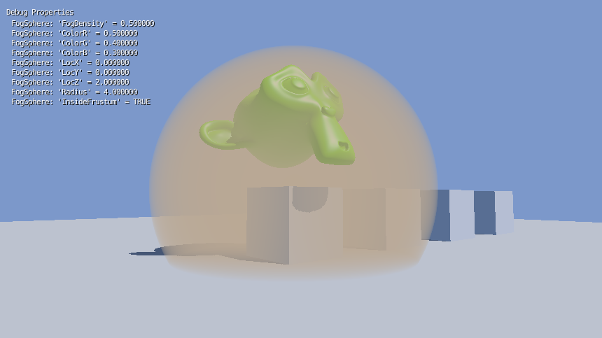 Fog Sphere GLSL 2D Filter for BGE