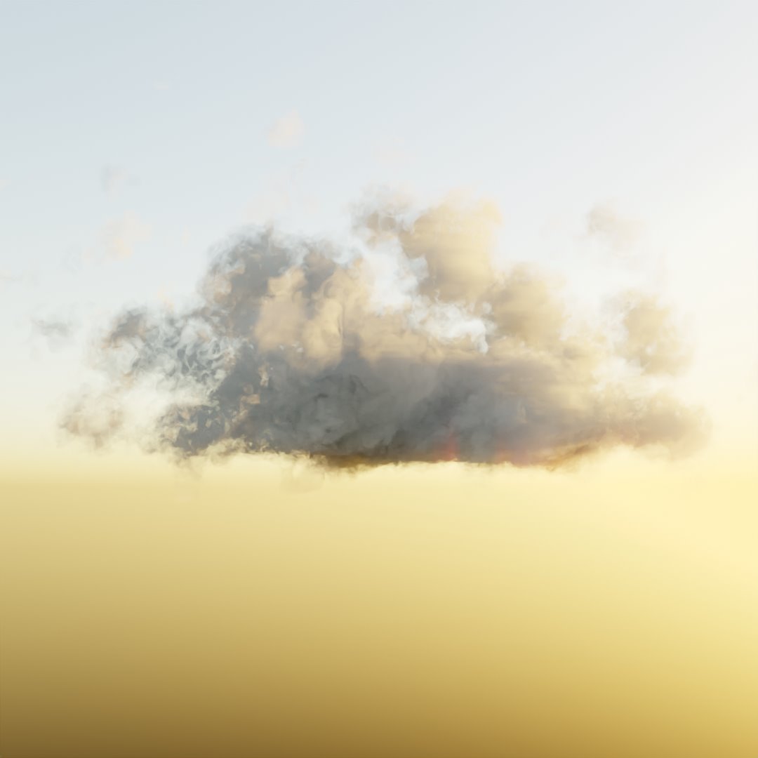 Volumetric clouds - Eevee / Cycles ready