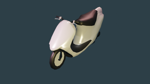 Scooter 50 cc (LOW-POLY)