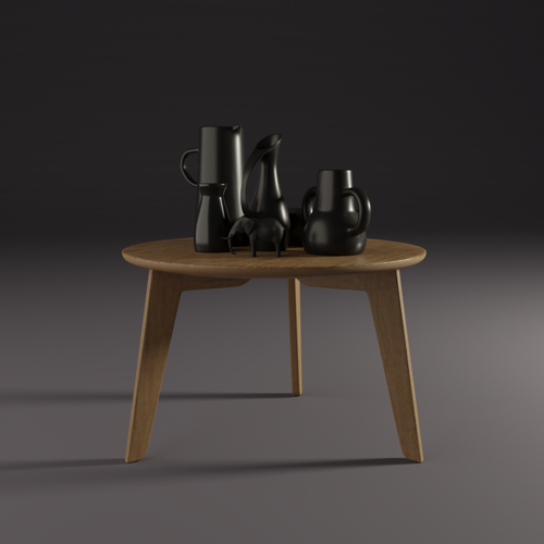 Design Table Round with DECO