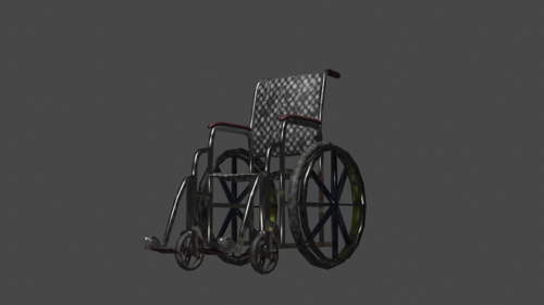 WheelChair (LOW-POLY)