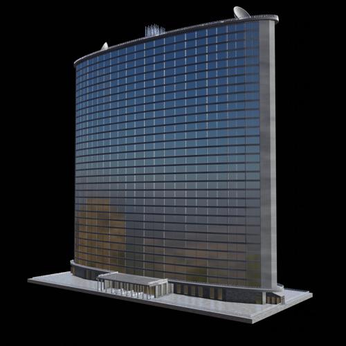 High-rise building (no textures needed) in EEVEE