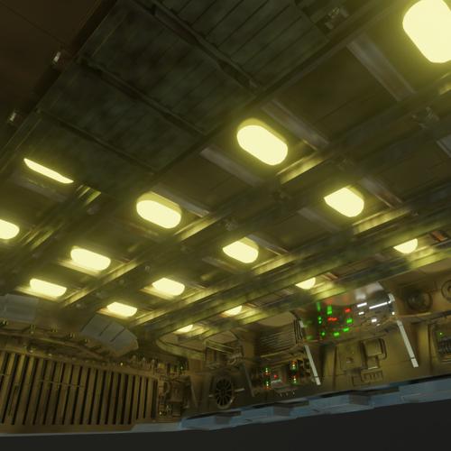 Star wars - Loading skip of a spaceship in EEVEE