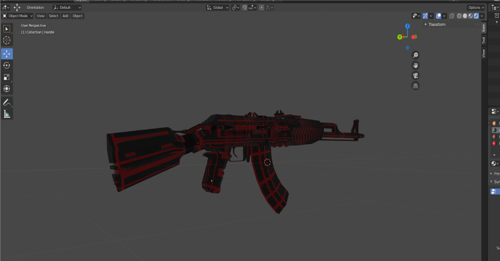 sci-fi Ak47