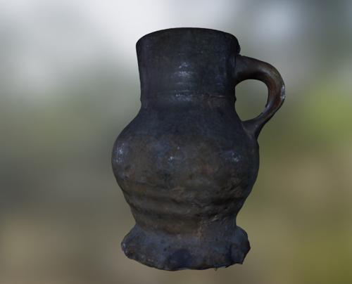 Medieval Stoneware Jug