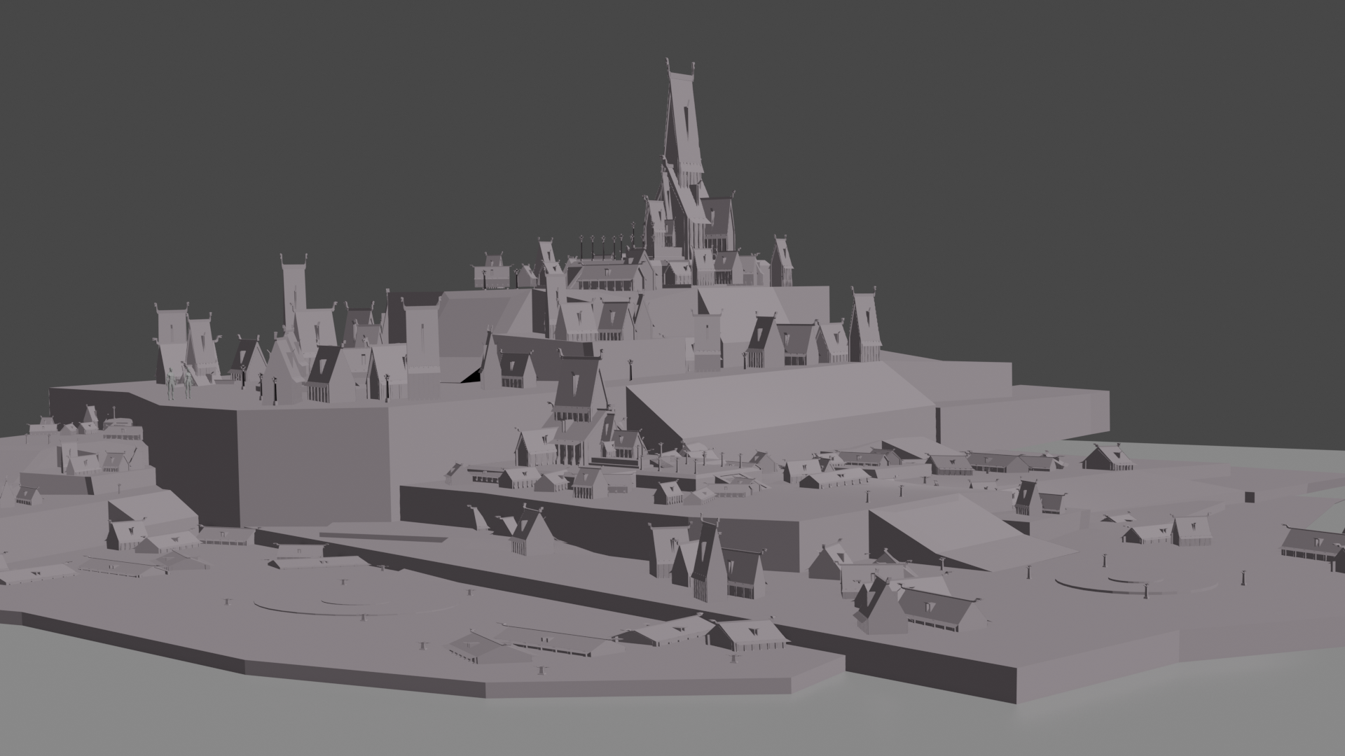 Viking city(for concept)