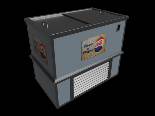 Soft drink chiller